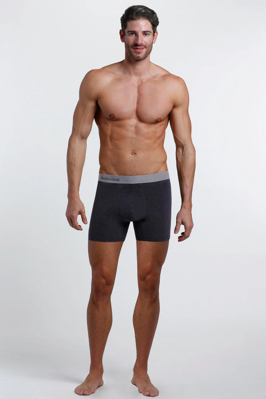 Brisk Secret In Icy Cotton 3 Pack Dark Heather Grey - Image 5