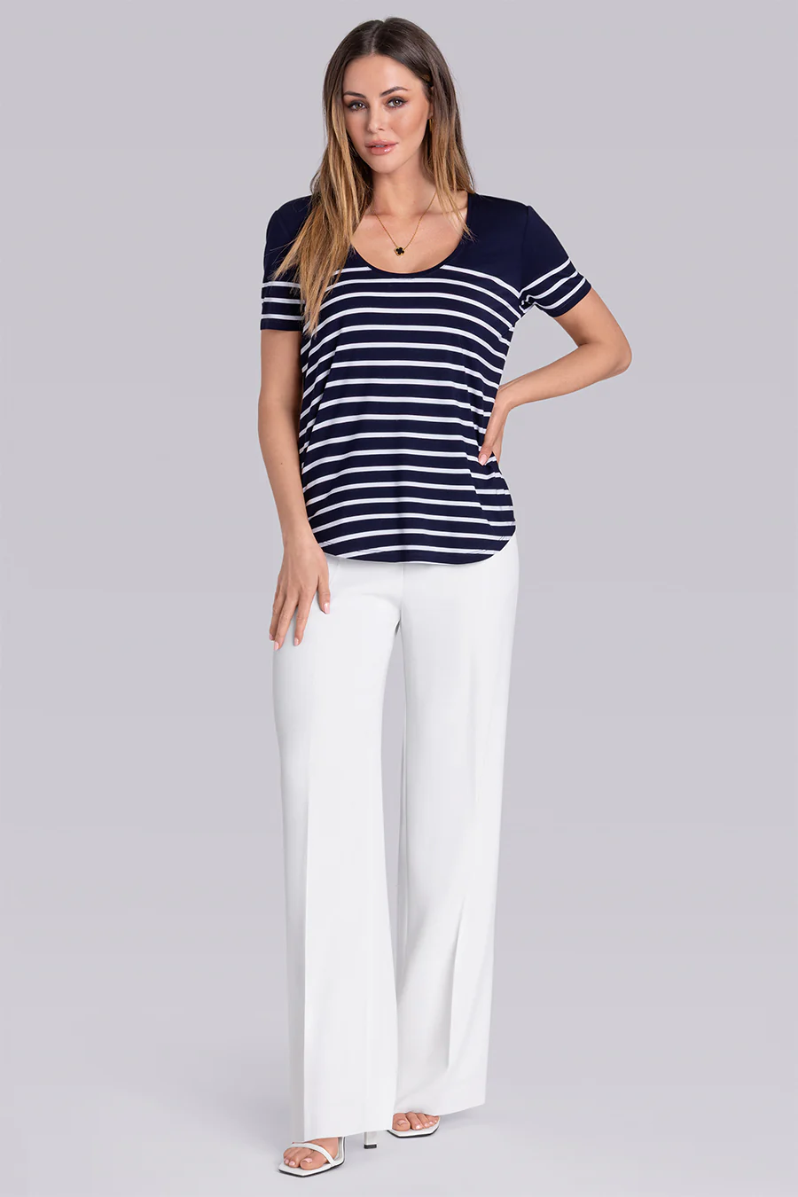 Daydream in Deep Sea Blue White - Image 6