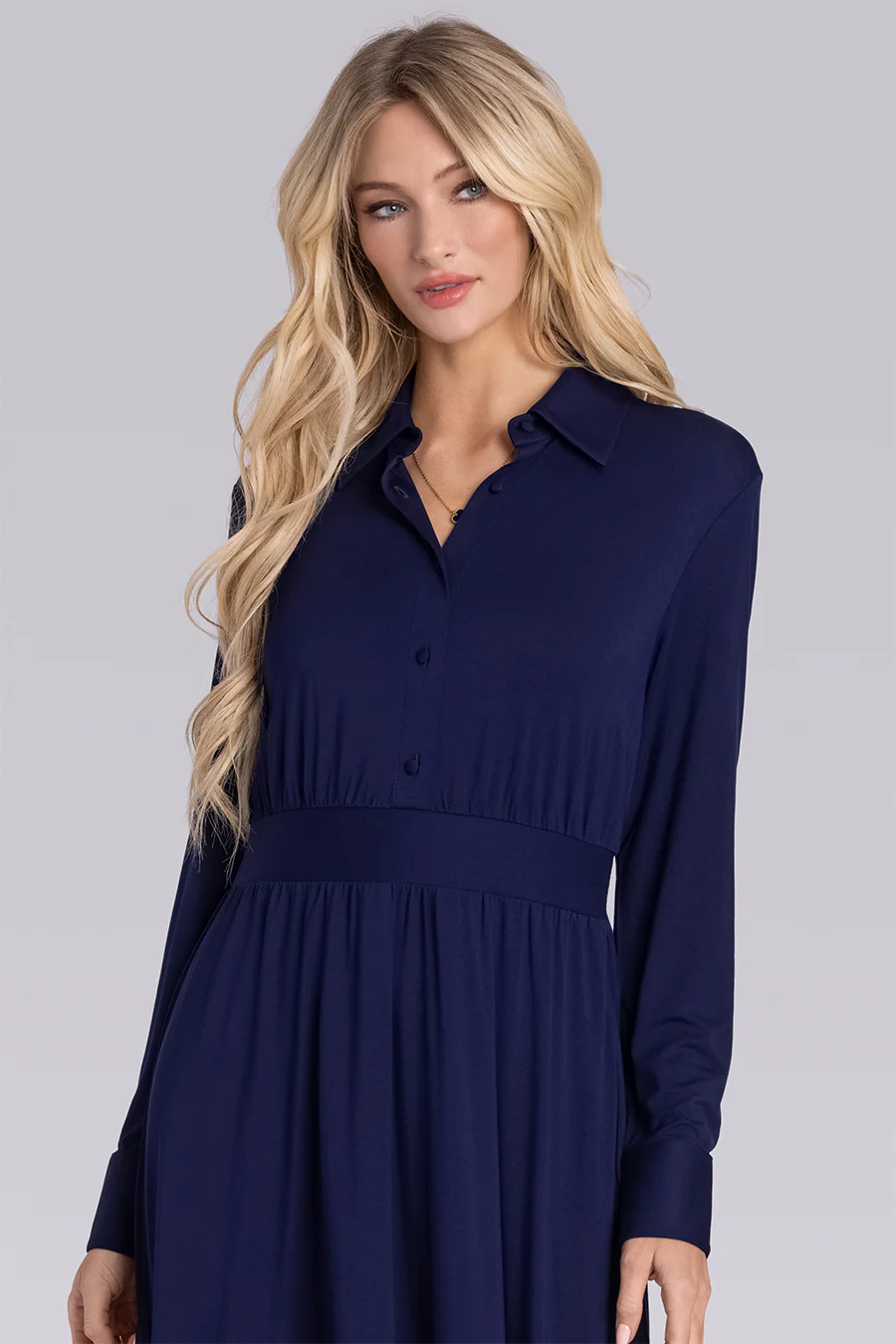 Grace in Deep Sea Blue - Image 4
