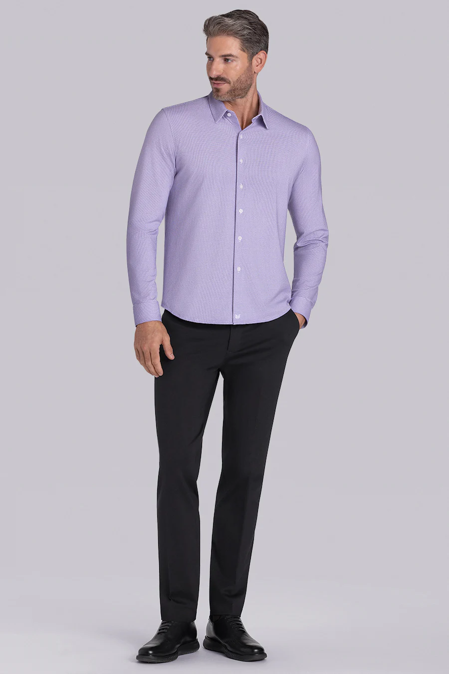 Honorable In Lavender Navy - Image 5
