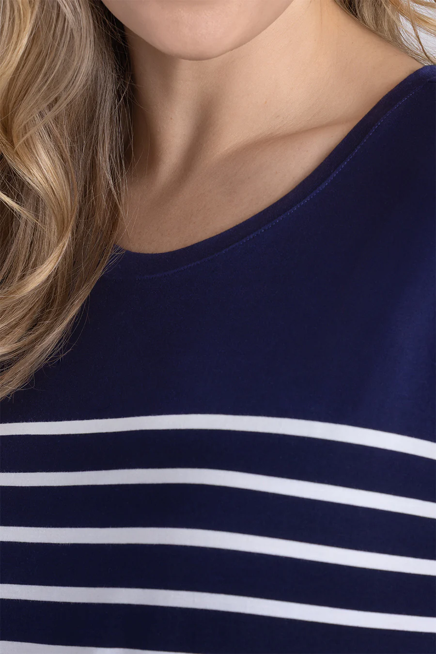 Savanna In Deep Sea Blue White - Image 3