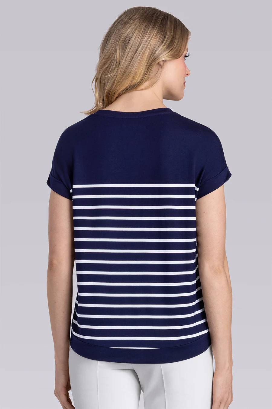Savanna In Deep Sea Blue White - Image 4