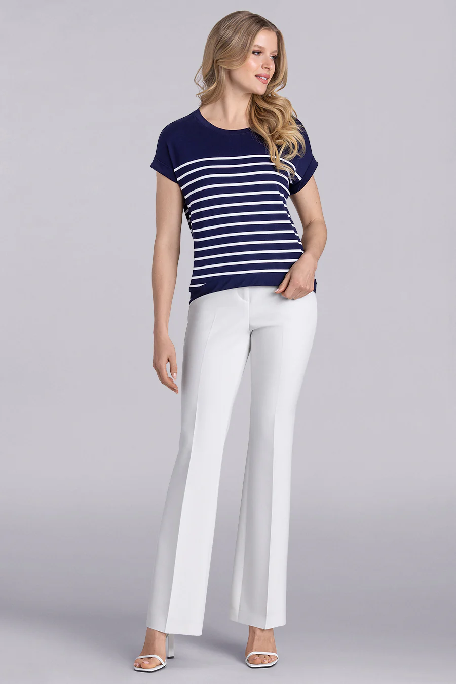 Savanna In Deep Sea Blue White - Image 5