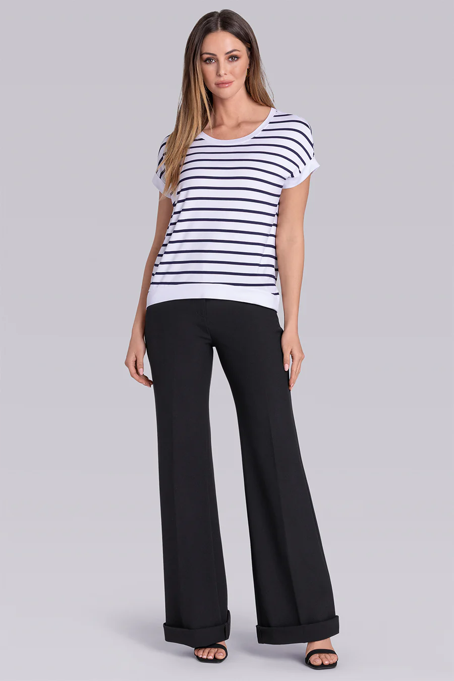 Savanna in White Deep Sea Blue - Image 5
