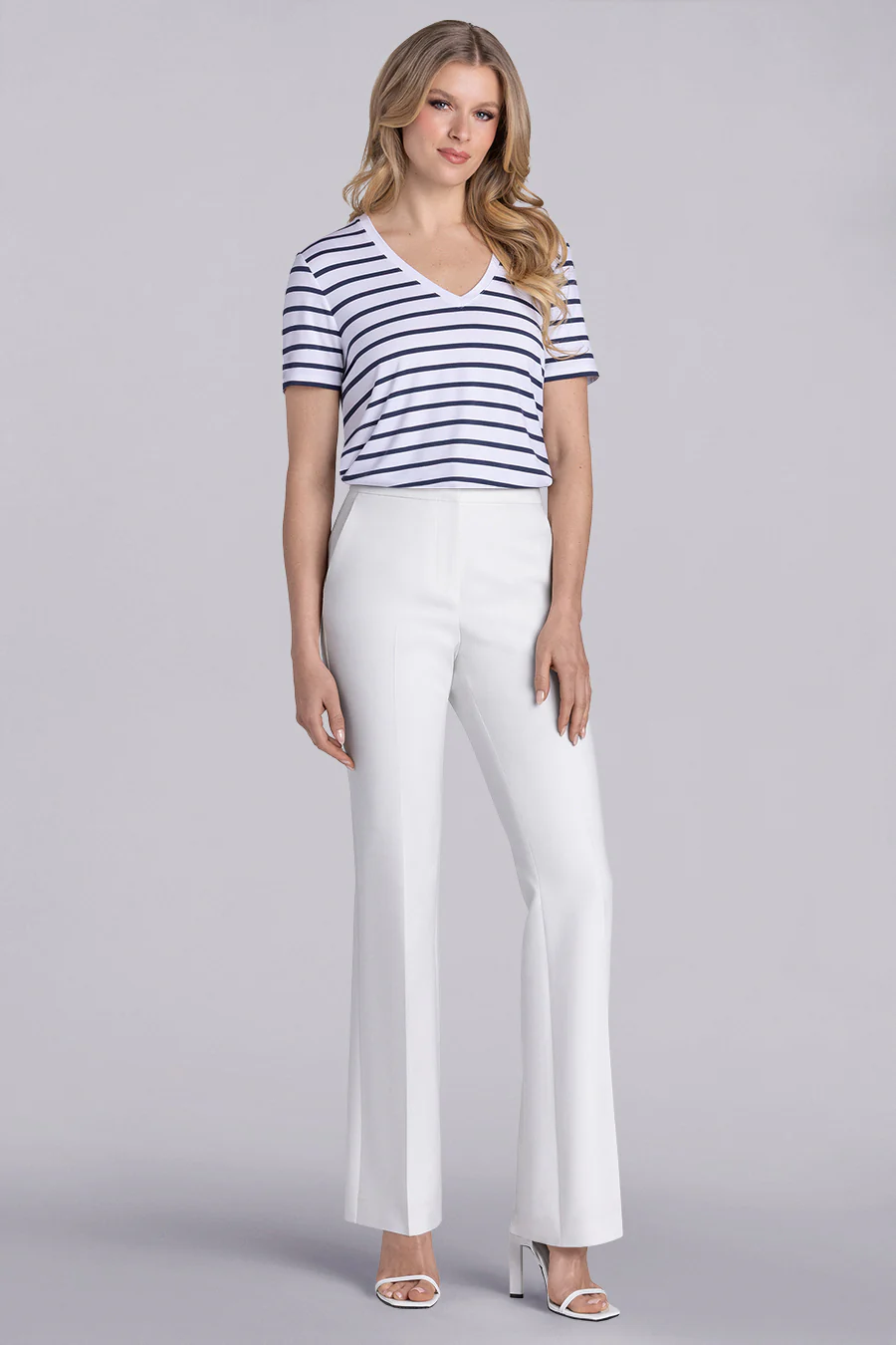 Sonata In White Navy - Image 5