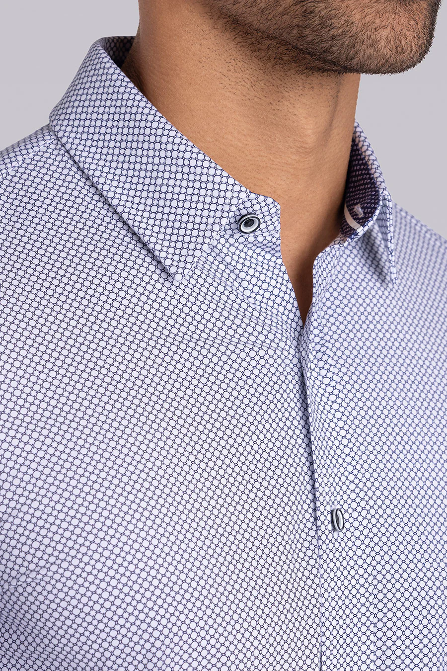 Stately In White Navy - Image 3