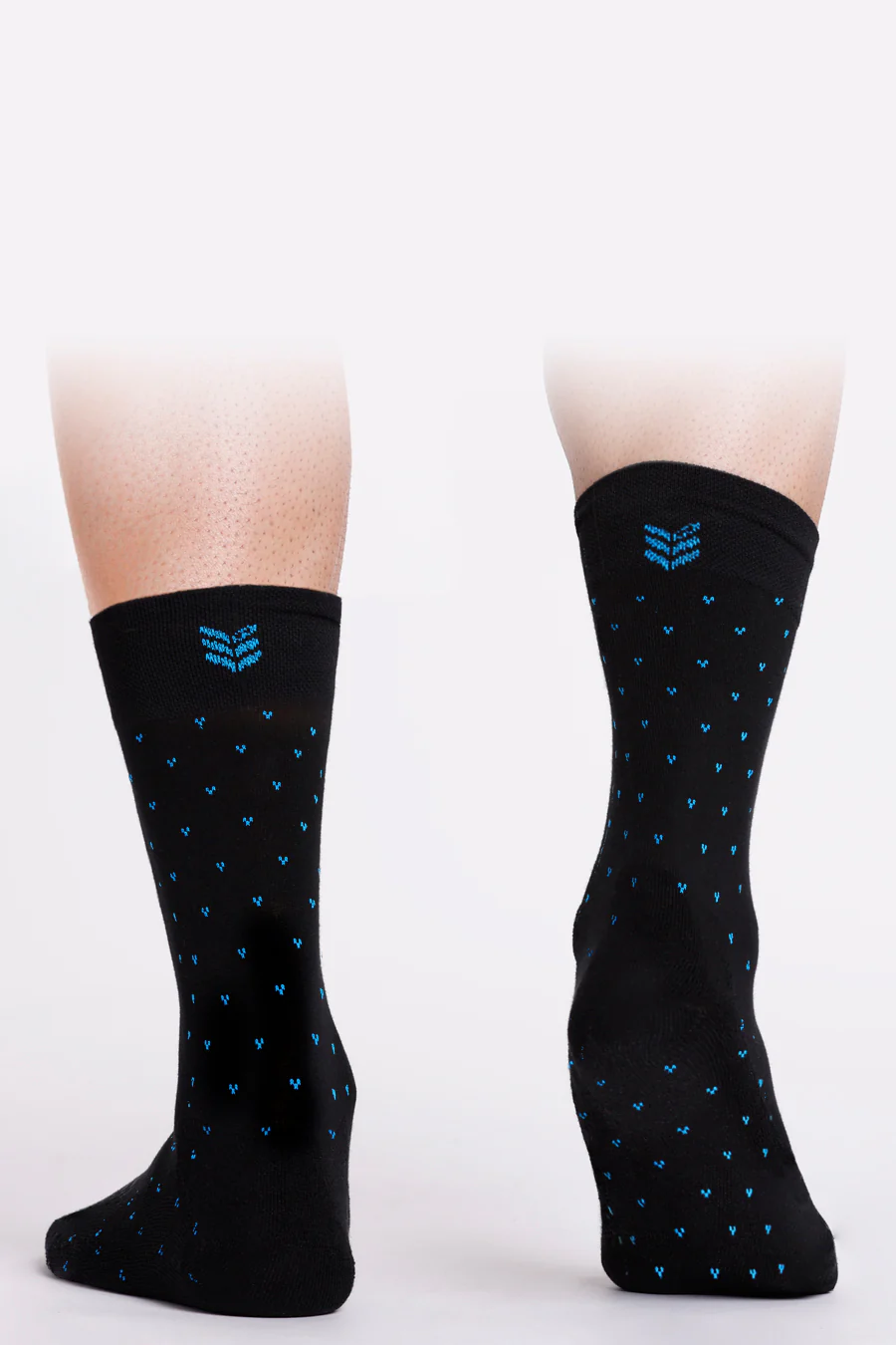 Step In Style Socks In Black Cyan 3 Pack - Image 3