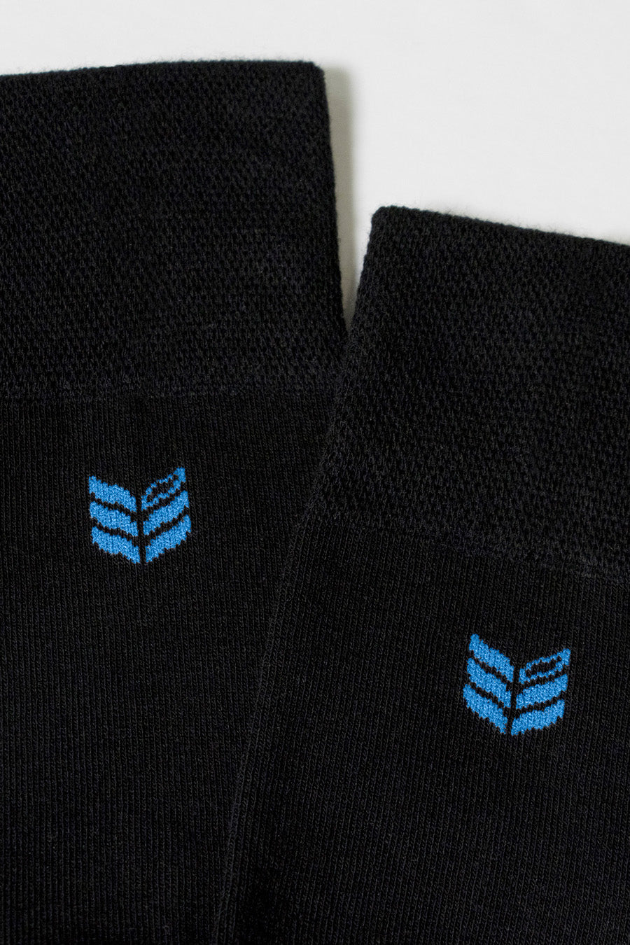 Walk This Way Socks in Black Cyan - Image 2
