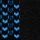Walk This Way Socks In Black Cyan 3 Pack - Image 6